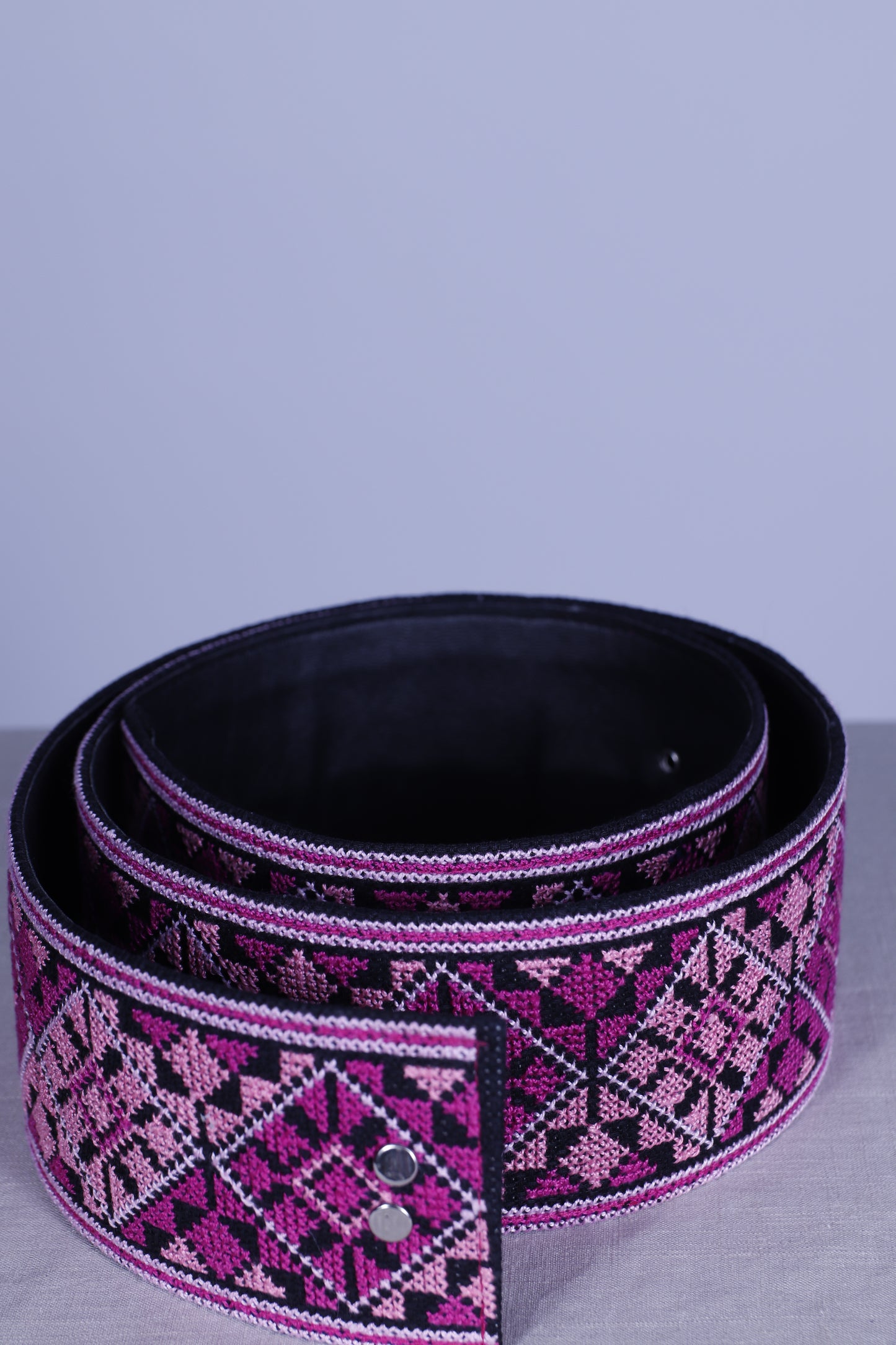 Tatreez Wide Waist Belt
